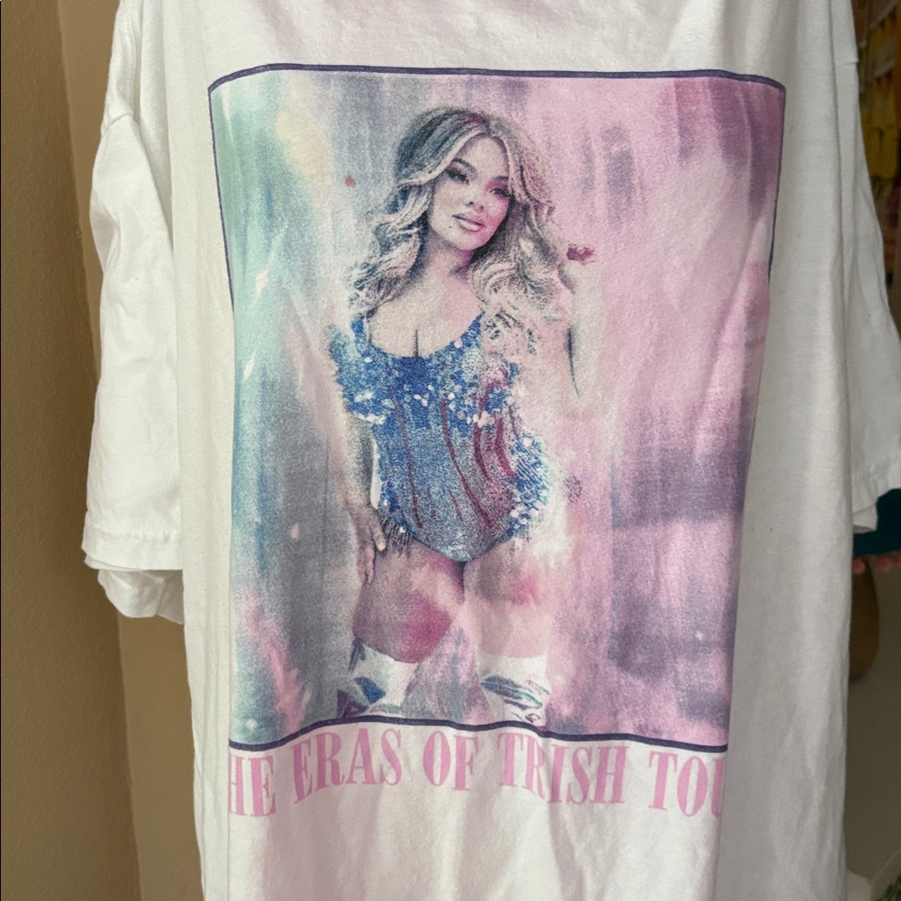 Set of The Eras of Trish Tee and Hat - Picture 2 of 6